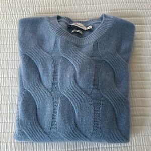 Vineyard Vines periwinkle blue cashmere sweater, size XS